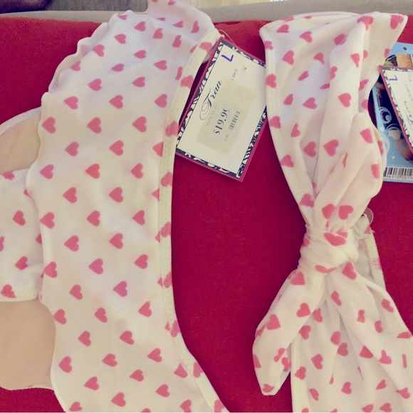 TRAN Pink Sweetheart Bikini Size Large NEW WITH TAGS - Picture 4 of 6